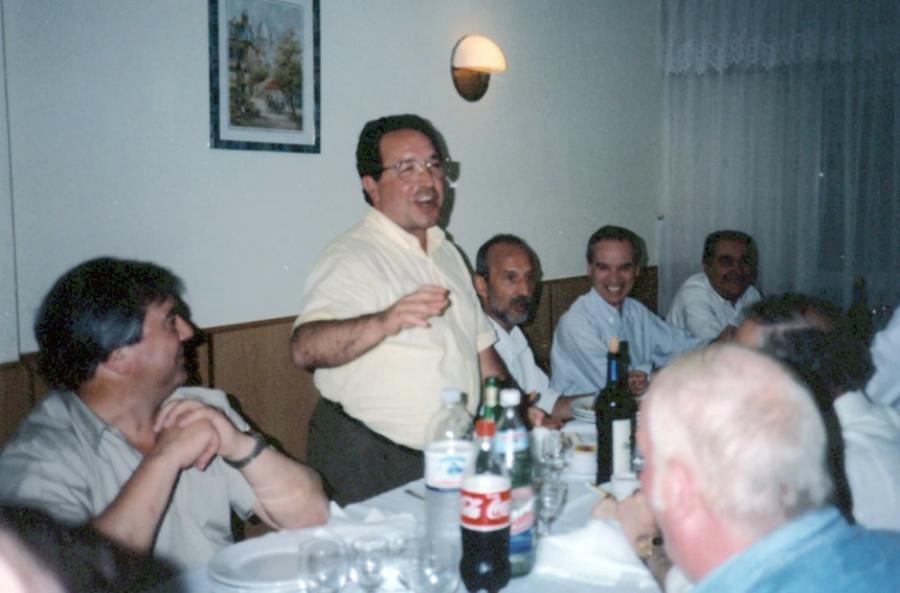 26 - En el restaurante Casa Snchez - 1998